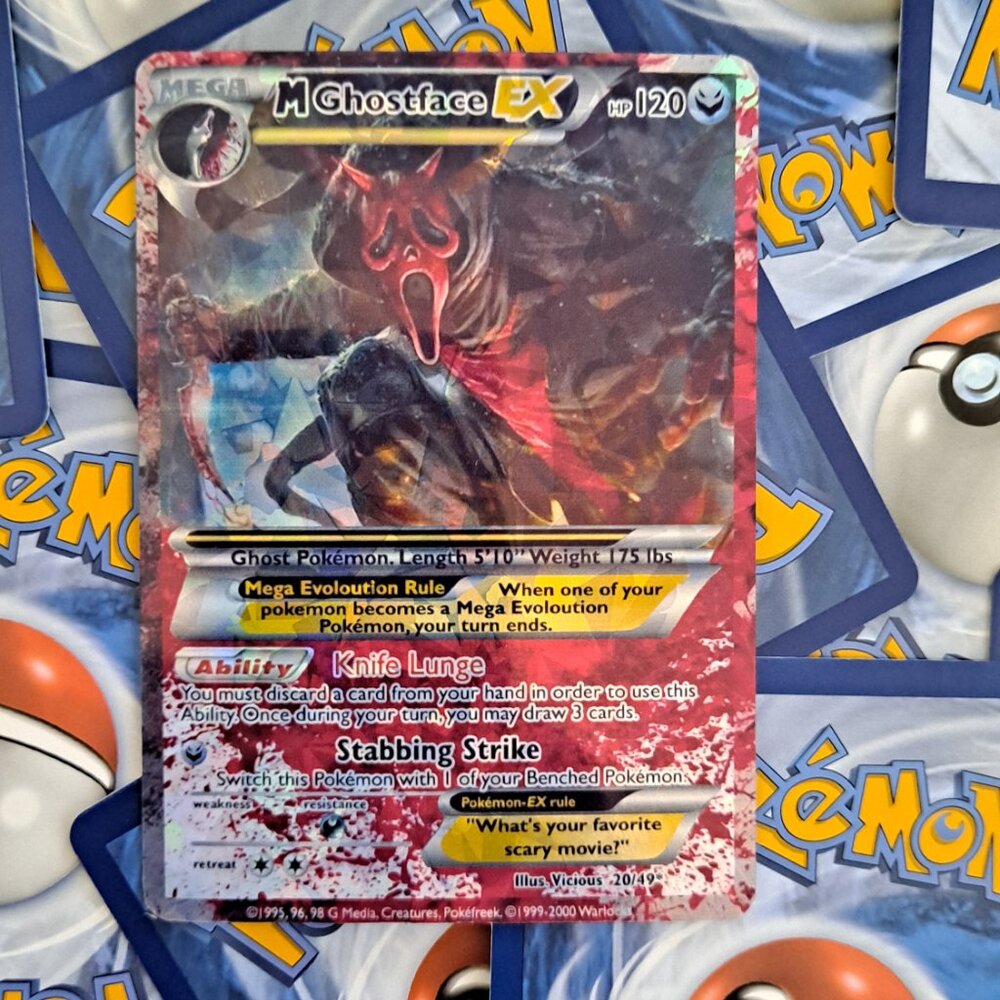 Dead By Daylight Ghost Face Pokemon Card - Scream